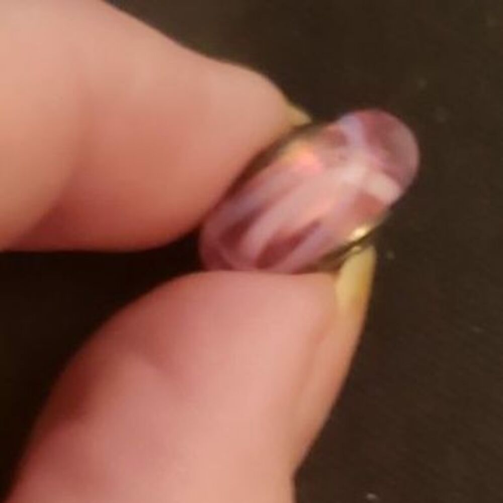 The Pandora Pink Ribbon of Hope Murano Glass Charm (Model 791604) NB